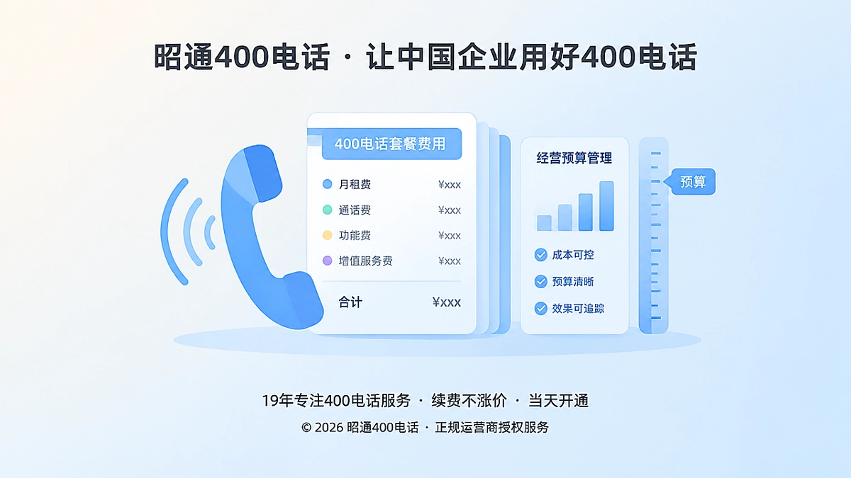 400电话套餐费用结构抽象图